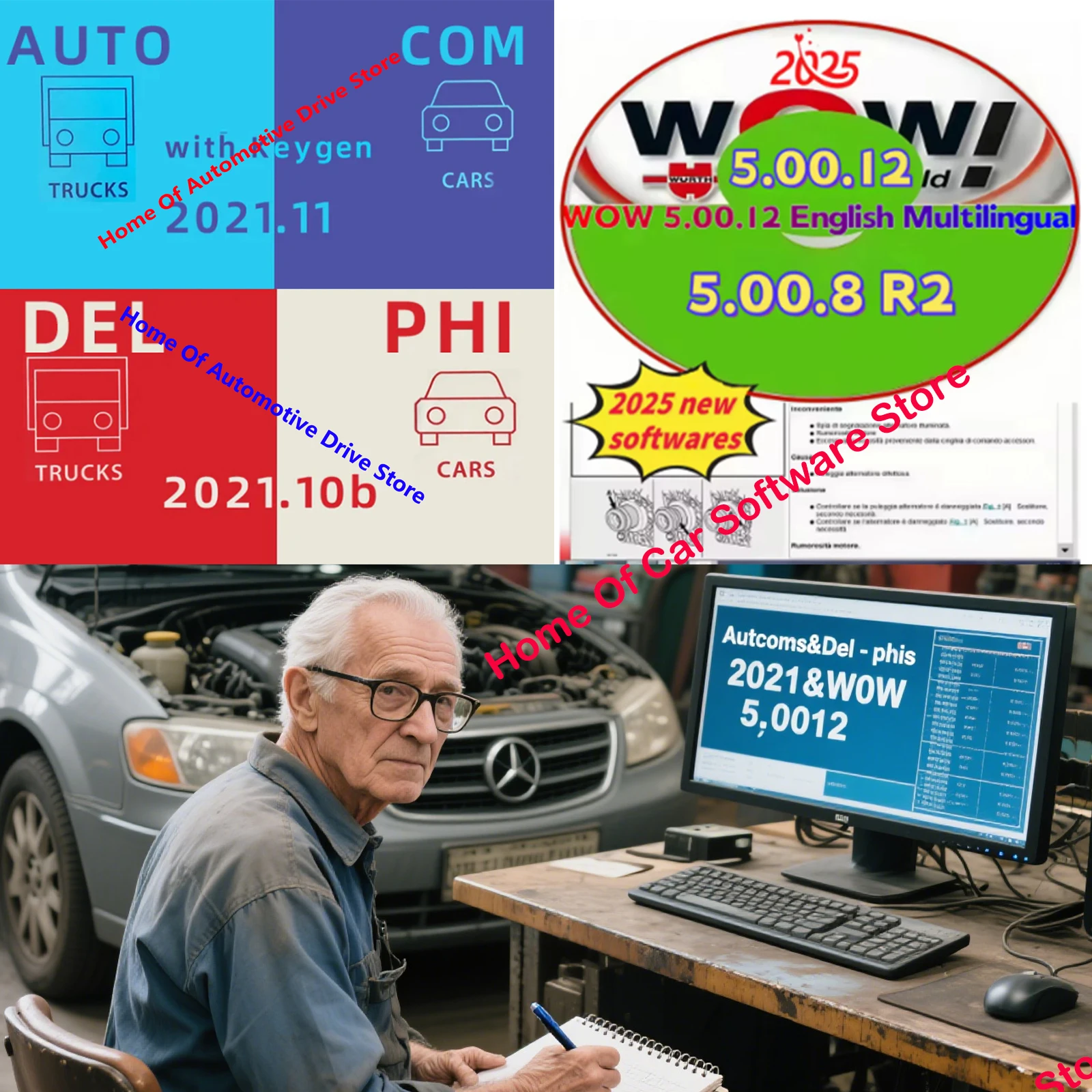 2025 hot ! Autocoms+Del phis 2021 version with keygen+W0W 5.0012 Software DS 150 OBD2 Diagnostic tool Compatible with Bluetooth
2025 hot ! Autocoms+Del phis 2021 version with keygen+W0W 5.0012 Software DS 150 OBD2 Diagnostic tool Compatible with Bluetooth