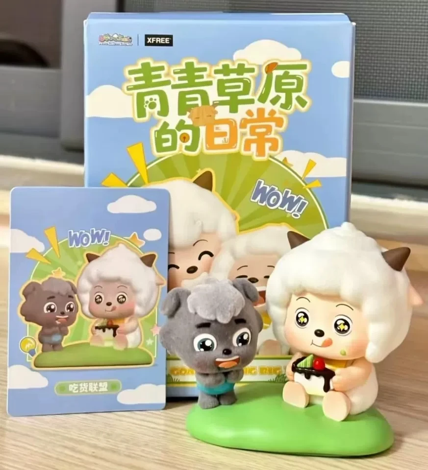 Xfree Blind Box Pleasant Goat And Big Big Wolf Daily Life Of Qingqing Grassland Collectible Figurine Desktop Ornament
Xfree Blind Box Pleasant Goat And Big Big Wolf Daily Life Of Qingqing Grassland Collectible Figurine Desktop Ornament