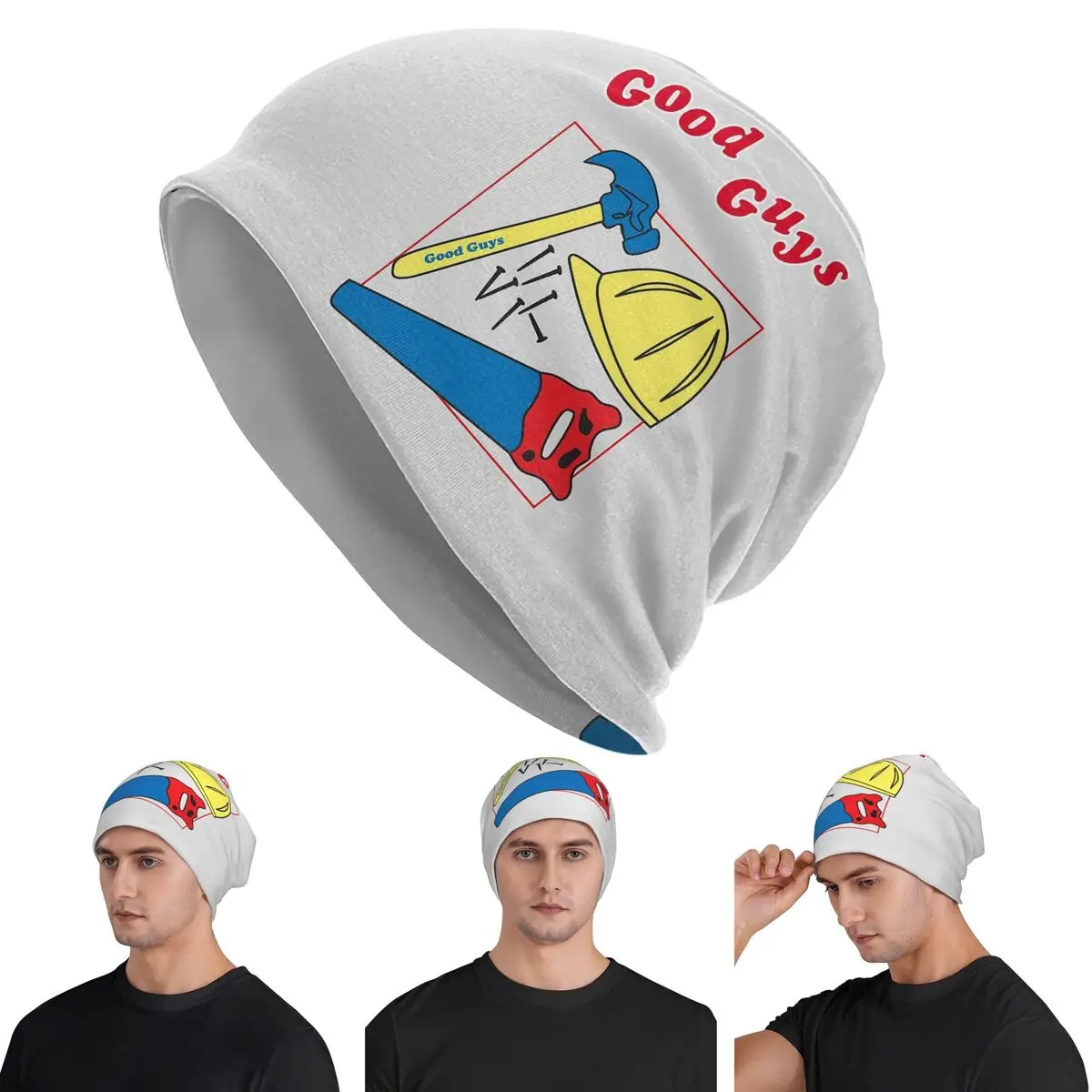 Good Guys Child's Play Chucky - Killer Doll - Construction Skullies Шапки-бини Шапки Теплая осенняя шапка Вязаные шапки для взрослых
Good Guys Child's Play Chucky - Killer Doll - Construction Skullies Шапки-бини Шапки Теплая осенняя шапка Вязаные шапки для взрослых