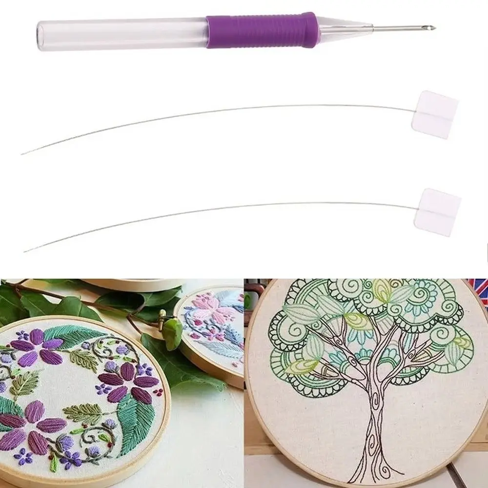 Adjustable Embroidery Punch Needle Kit Poking Cross Stitch Tools DIY Craft Magic Embroidery Pen Stitching Applique
Adjustable Embroidery Punch Needle Kit Poking Cross Stitch Tools DIY Craft Magic Embroidery Pen Stitching Applique