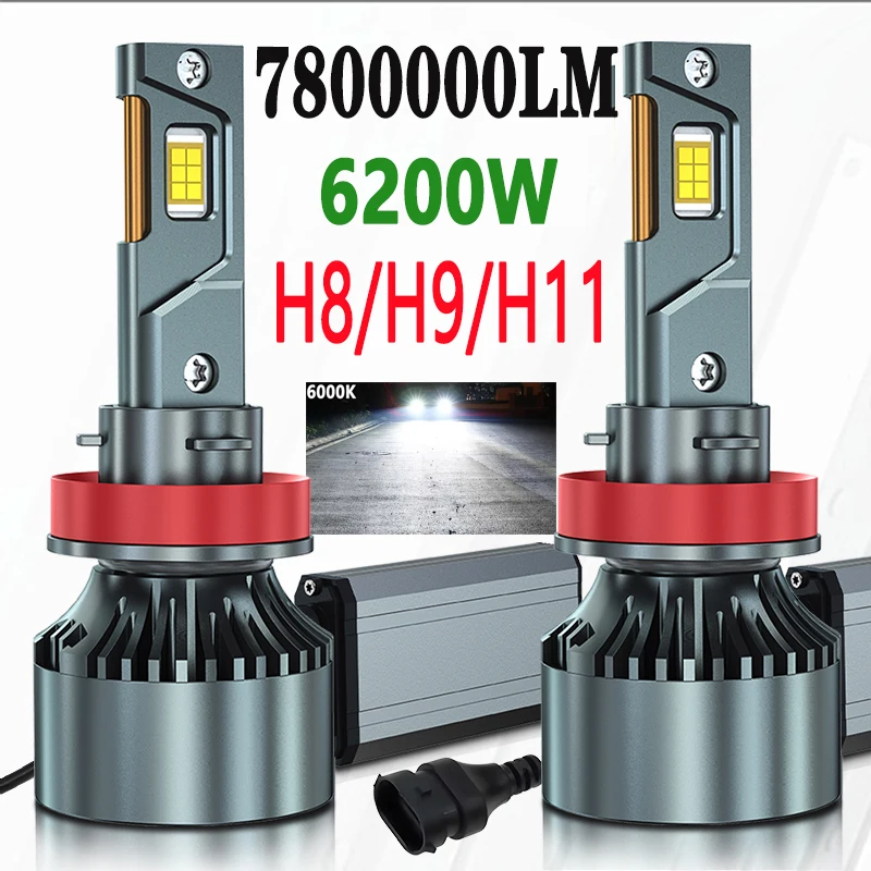 2 шт. H11 светодиодные фары высокой мощности 6200 Вт 7800000LM 8580 CSP Canbus H8 H9 турбо-лампа автомобильные светодиодные фары противотуманные фары 6000K 12 В 24 В
2 шт. H11 светодиодные фары высокой мощности 6200 Вт 7800000LM 8580 CSP Canbus H8 H9 турбо-лампа автомобильные светодиодные фары противотуманные фары 6000K 12 В 24 В