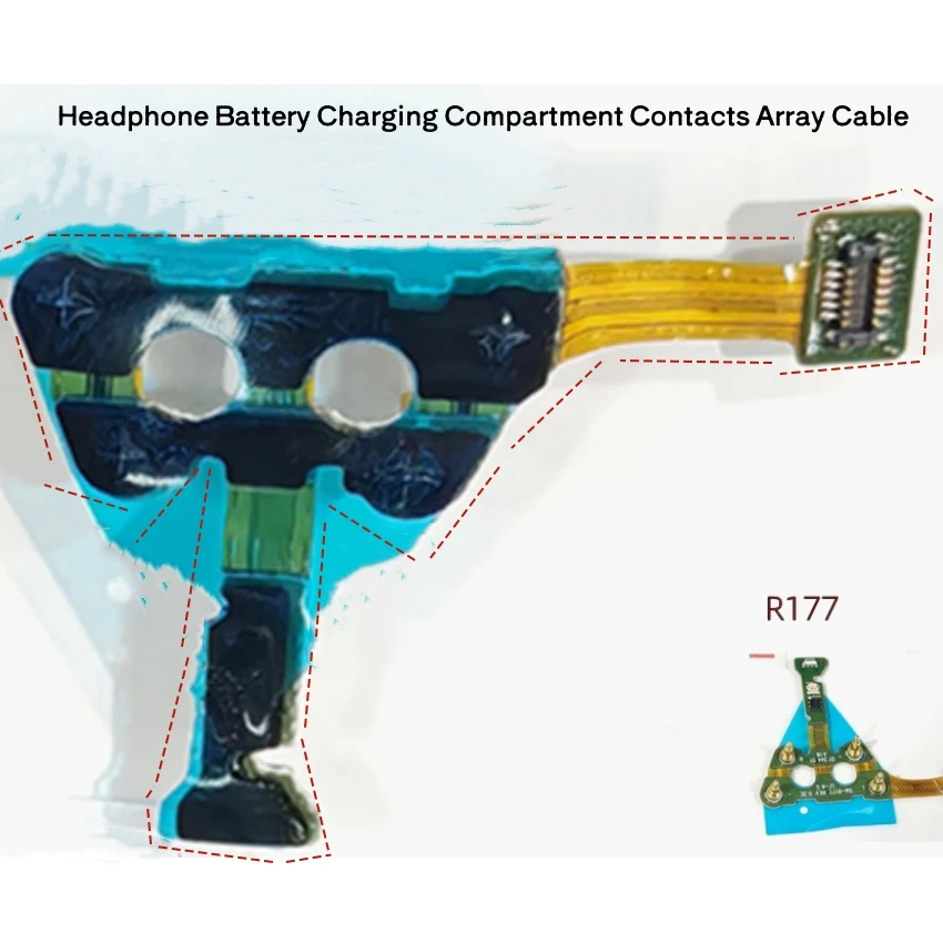 For Samsung Headset Galaxy Buds 2 R177 Headphone Battery Charging Compartment Contacts Array Cable Earphone Accessories
For Samsung Headset Galaxy Buds 2 R177 Headphone Battery Charging Compartment Contacts Array Cable Earphone Accessories