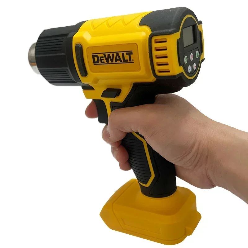 Dewalt Digital Display Electric Air Guns Cordless Heat Gun With 3 Nozzles Industrial Shrink Wrapping Hot Air Gun for 20V Battery
Dewalt Digital Display Electric Air Guns Cordless Heat Gun With 3 Nozzles Industrial Shrink Wrapping Hot Air Gun for 20V Battery