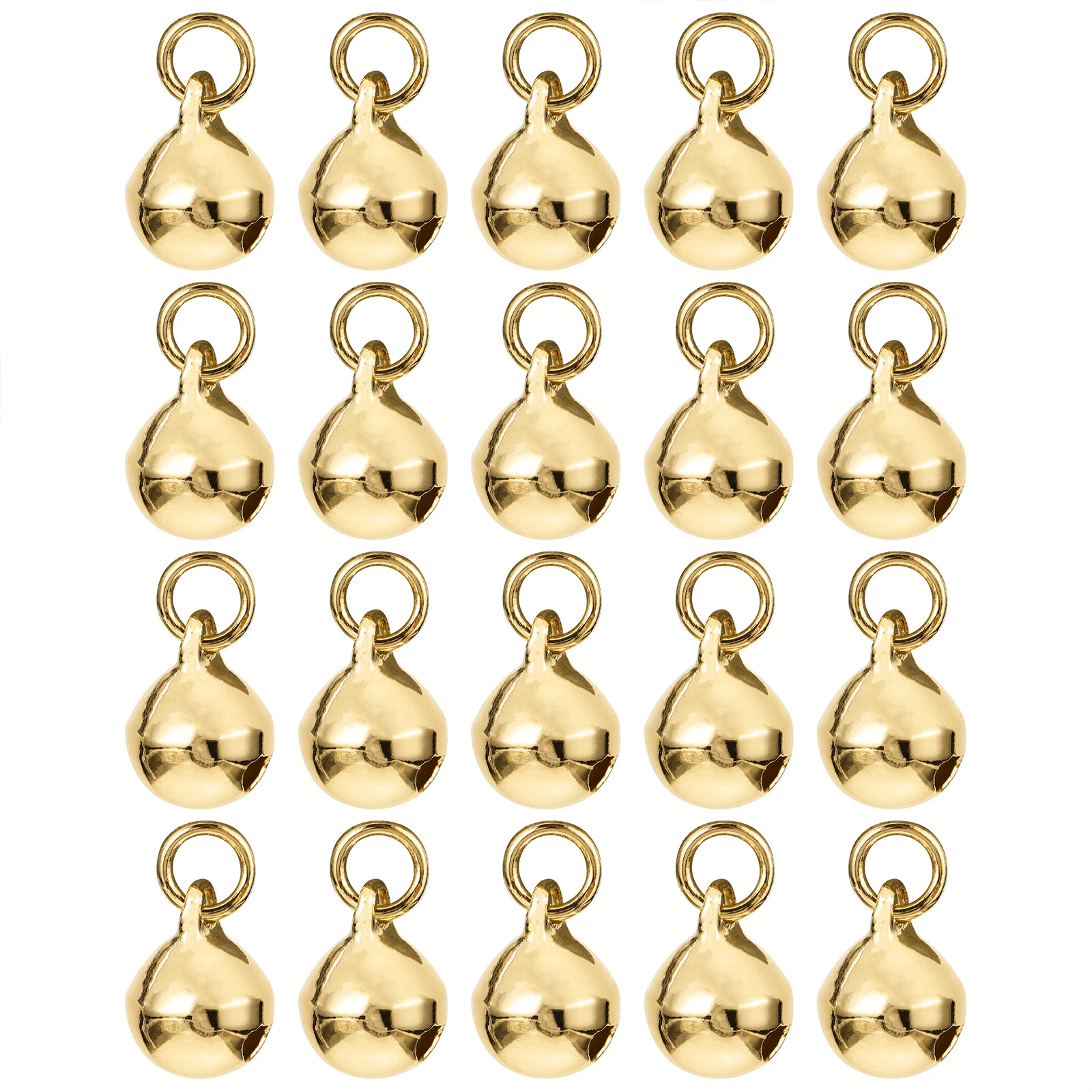 50 Pcs Mini Gold Bells Hanging Decoration Necklaces Jewelry Making Pendants Decorate Copper Beads Miss
50 Pcs Mini Gold Bells Hanging Decoration Necklaces Jewelry Making Pendants Decorate Copper Beads Miss