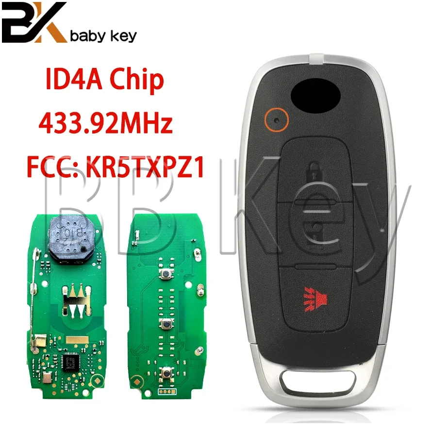 Ключ BB FCC ID: KR5TXPZ1 Смарт-ключ дистанционного управления 2+1 кнопки 434 МГц ASK 4A Чип для Nissan Versa Pathfinder Rogue Kicks 2022-2023 гг.
Ключ BB FCC ID: KR5TXPZ1 Смарт-ключ дистанционного управления 2+1 кнопки 434 МГц ASK 4A Чип для Nissan Versa Pathfinder Rogue Kicks 2022-2023 гг.