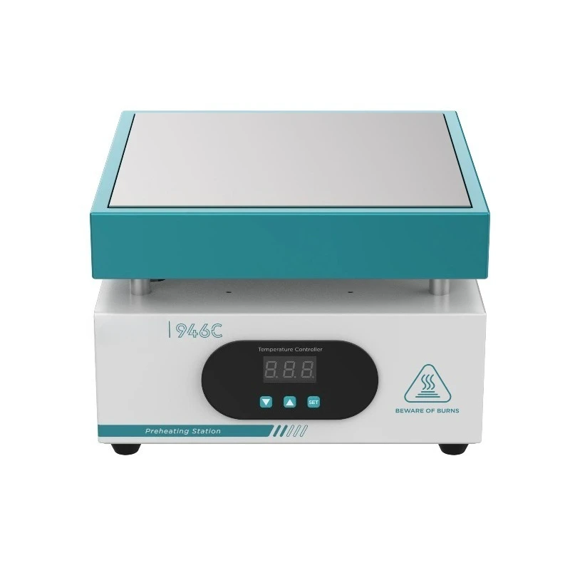946C Electronic Hot Plate LCD Digital Display Preheating Station for PCB SMD heating phone LCD touch screen separate
946C Electronic Hot Plate LCD Digital Display Preheating Station for PCB SMD heating phone LCD touch screen separate