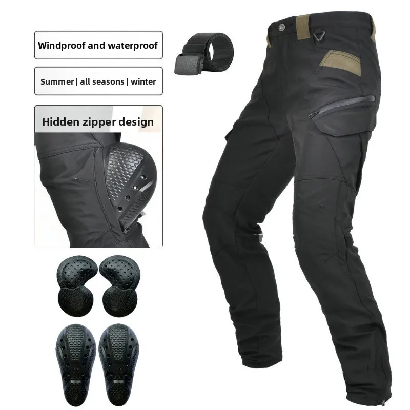 Motorcycle Pants All-season Windproof Double-layer Breathable High-waisted Motor Riding Pants Anti-drop Pants for Men
Motorcycle Pants All-season Windproof Double-layer Breathable High-waisted Motor Riding Pants Anti-drop Pants for Men