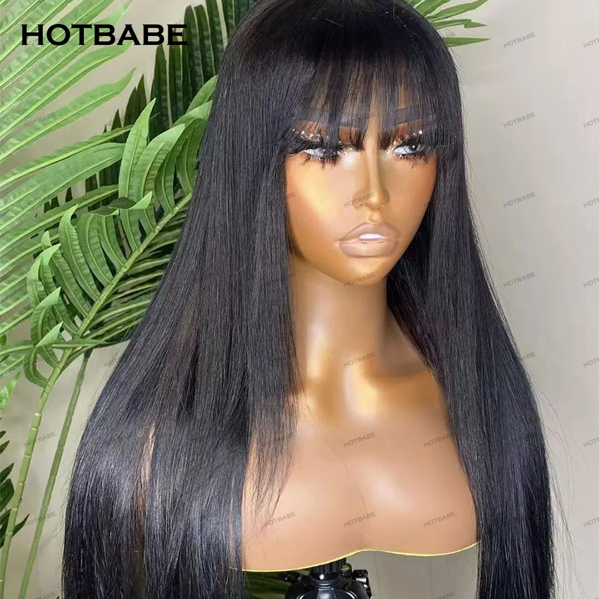 Glueless Wigs Human Hair 13x6 HD Lace Front Wig With Bangs Preplucked for Women Natural Black Straight 360 HD Lace Frontal Wigs
Glueless Wigs Human Hair 13x6 HD Lace Front Wig With Bangs Preplucked for Women Natural Black Straight 360 HD Lace Frontal Wigs