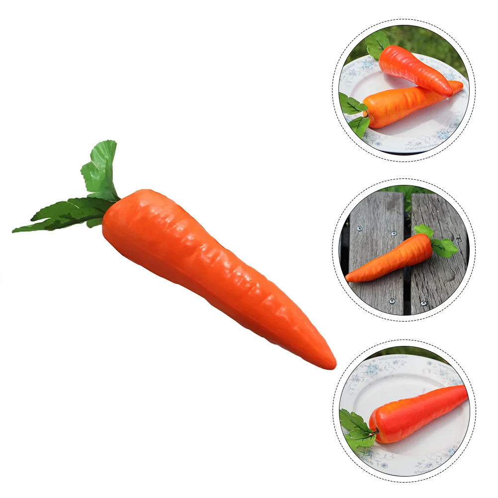 12 Pcs Artificial Carrot Toy Fake Decors Photo Props Aldult Adornment Foam Child Simulation Ornament
12 Pcs Artificial Carrot Toy Fake Decors Photo Props Aldult Adornment Foam Child Simulation Ornament
