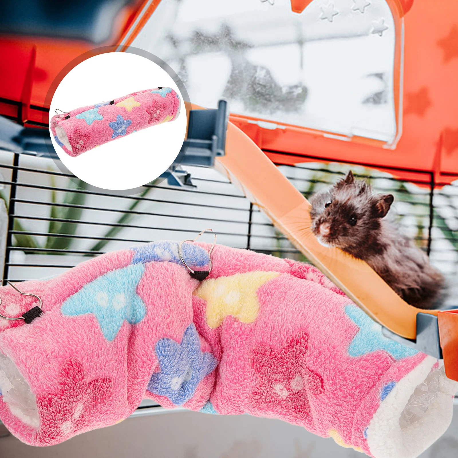 Hamster Hideout Warm Winter Hanging Tunnel Nest Small Pet Rest Sleeping Hideout Guinea Pig Chinchillas Small Animal Tunnel
Hamster Hideout Warm Winter Hanging Tunnel Nest Small Pet Rest Sleeping Hideout Guinea Pig Chinchillas Small Animal Tunnel