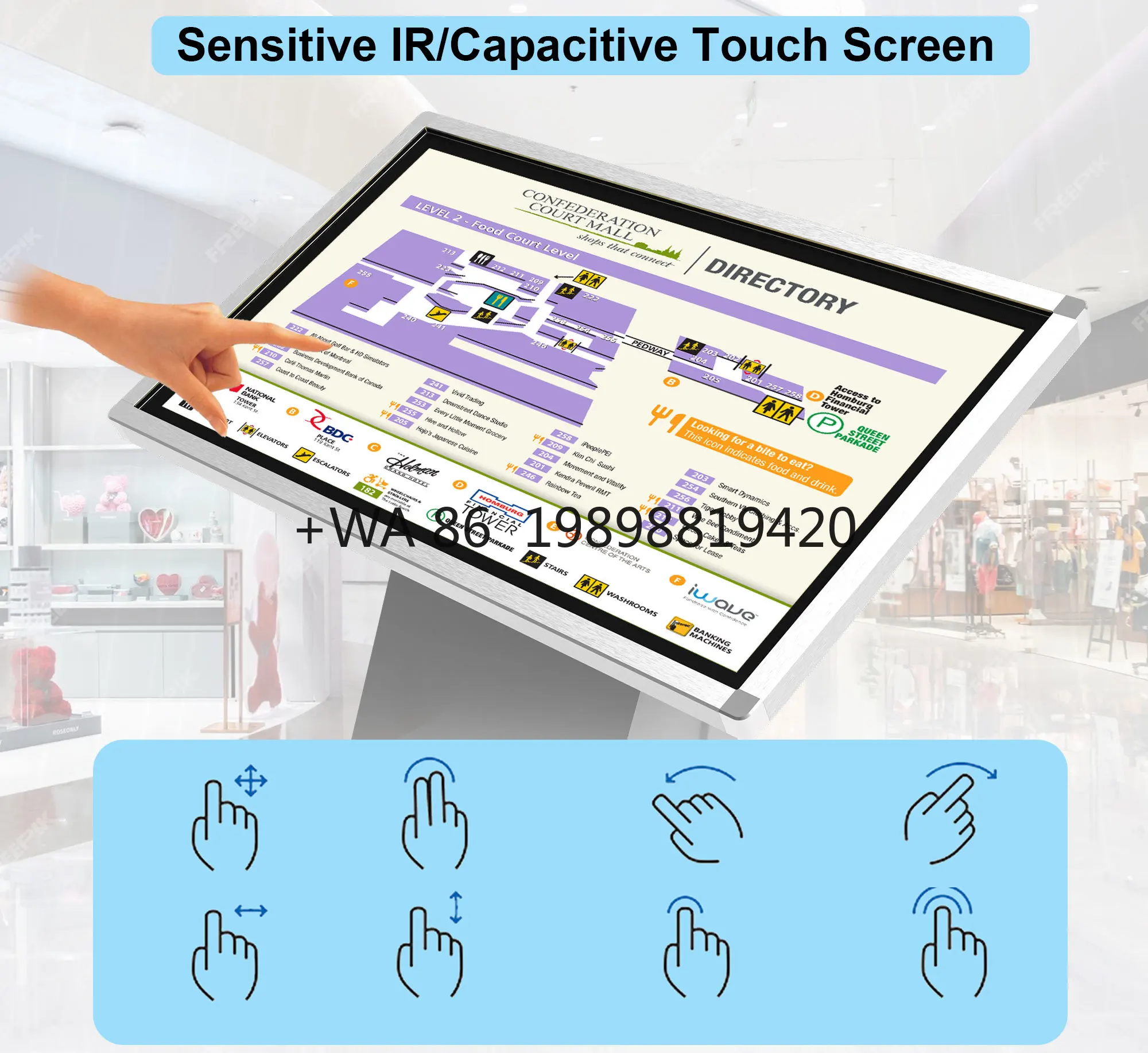 For HDFocus 32 Inch Waterproof Digital Signage for Elevator Wayfinding Education Medical Indoor Advertising Applications
For HDFocus 32 Inch Waterproof Digital Signage for Elevator Wayfinding Education Medical Indoor Advertising Applications