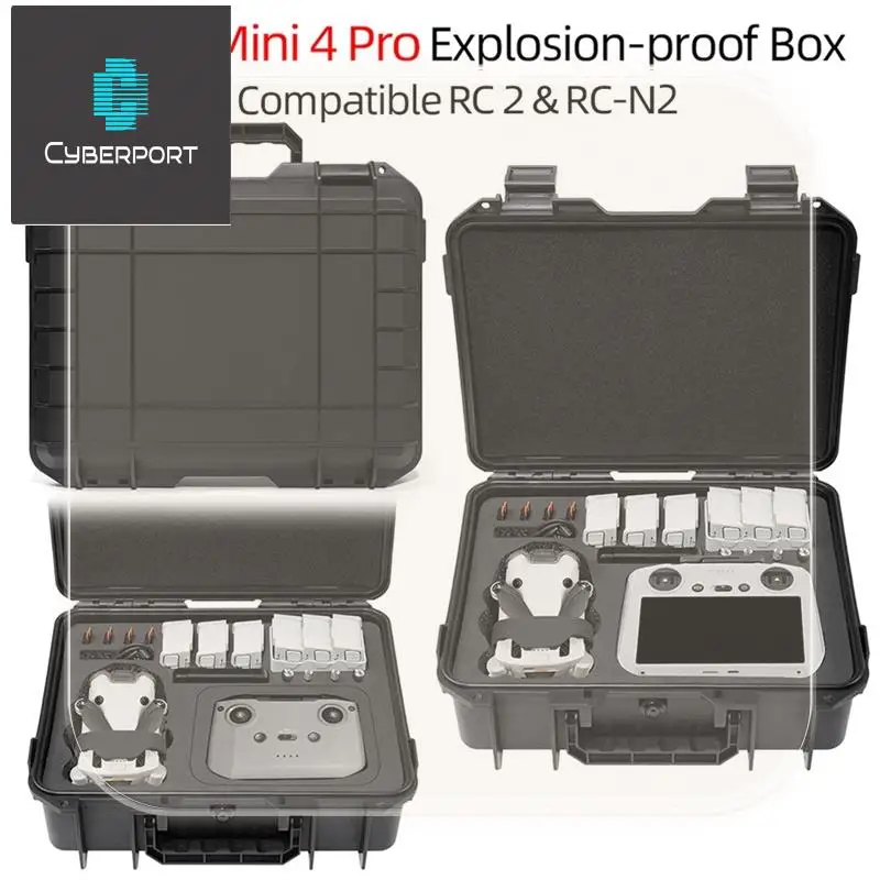 24-Hour Delivery For DJI Mini 4 Pro Storage Case Mini 4 Pro Explosion Proof Case Portable Waterproof Box Hard Shell Large Capaci
24-Hour Delivery For DJI Mini 4 Pro Storage Case Mini 4 Pro Explosion Proof Case Portable Waterproof Box Hard Shell Large Capaci