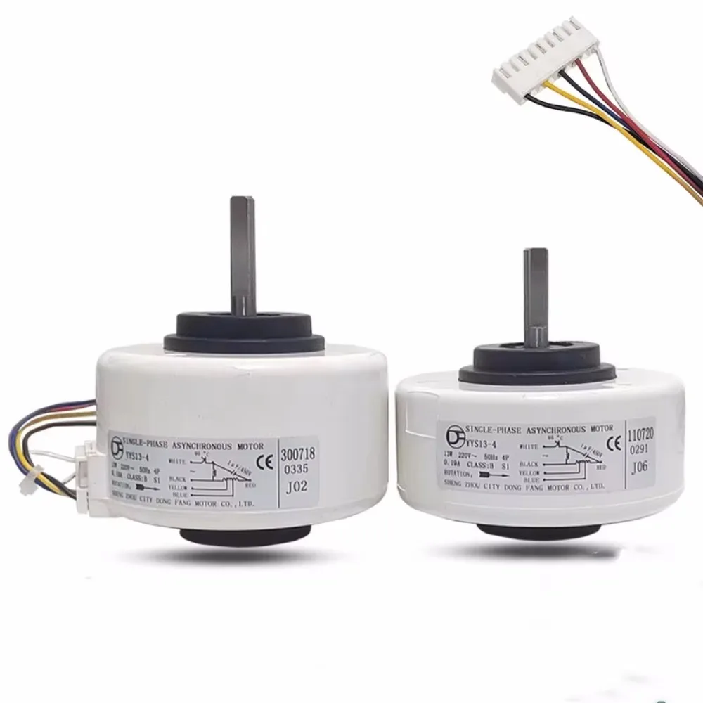 New for Air conditioning indoor fan motor YYS13-4 plastic encapsulated motor 13W gear speed regulation 5-wire
New for Air conditioning indoor fan motor YYS13-4 plastic encapsulated motor 13W gear speed regulation 5-wire