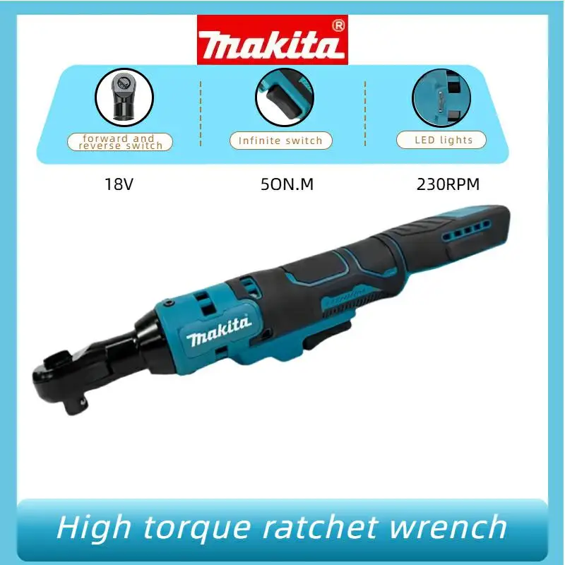 Makita 18V 10/13/15mm Brushless Ratchet Wrench Cordless Driver Multifunction Variable Speed Power Wrench Power Tools(only tool)
Makita 18V 10/13/15mm Brushless Ratchet Wrench Cordless Driver Multifunction Variable Speed Power Wrench Power Tools(only tool)