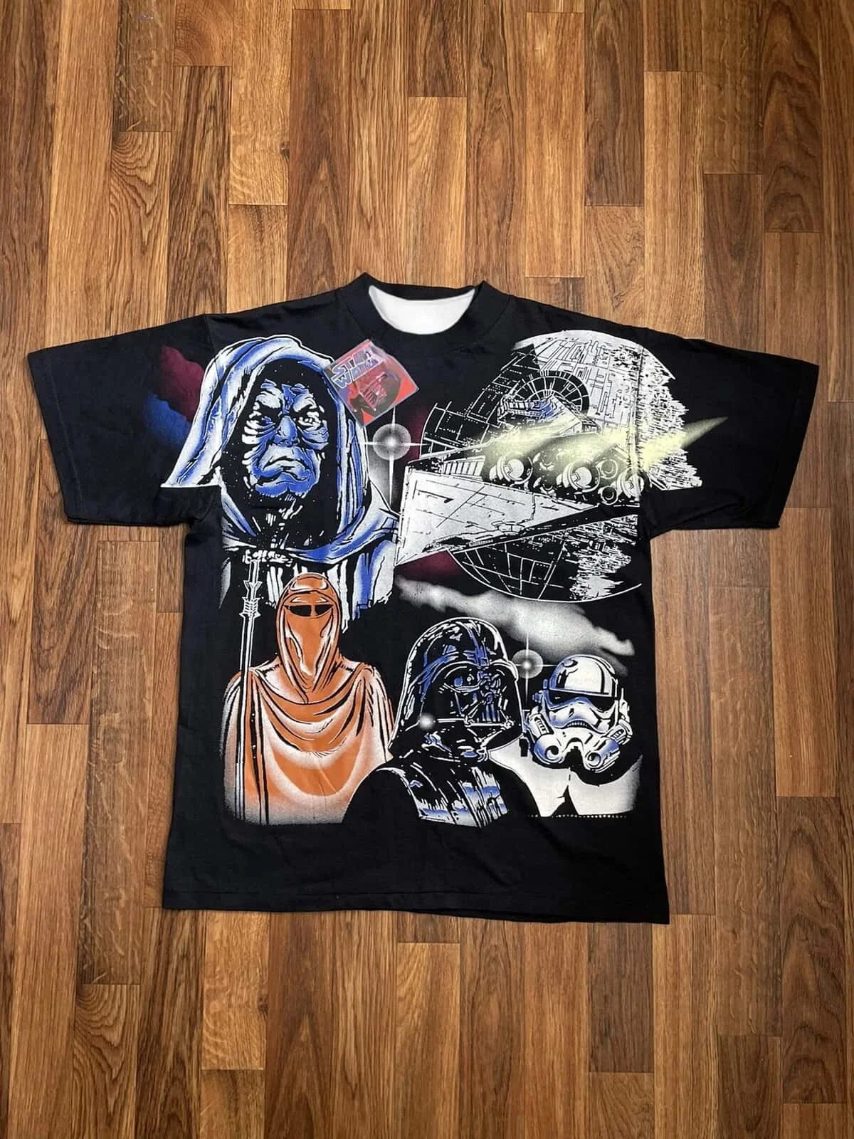 Star Wars Street Style 3D Printed Retro Men's and Women's Quick Drying Casual Sports Short Sleeved T-shirt with "1977" Lettering
Star Wars Street Style 3D Printed Retro Men's and Women's Quick Drying Casual Sports Short Sleeved T-shirt with "1977" Lettering