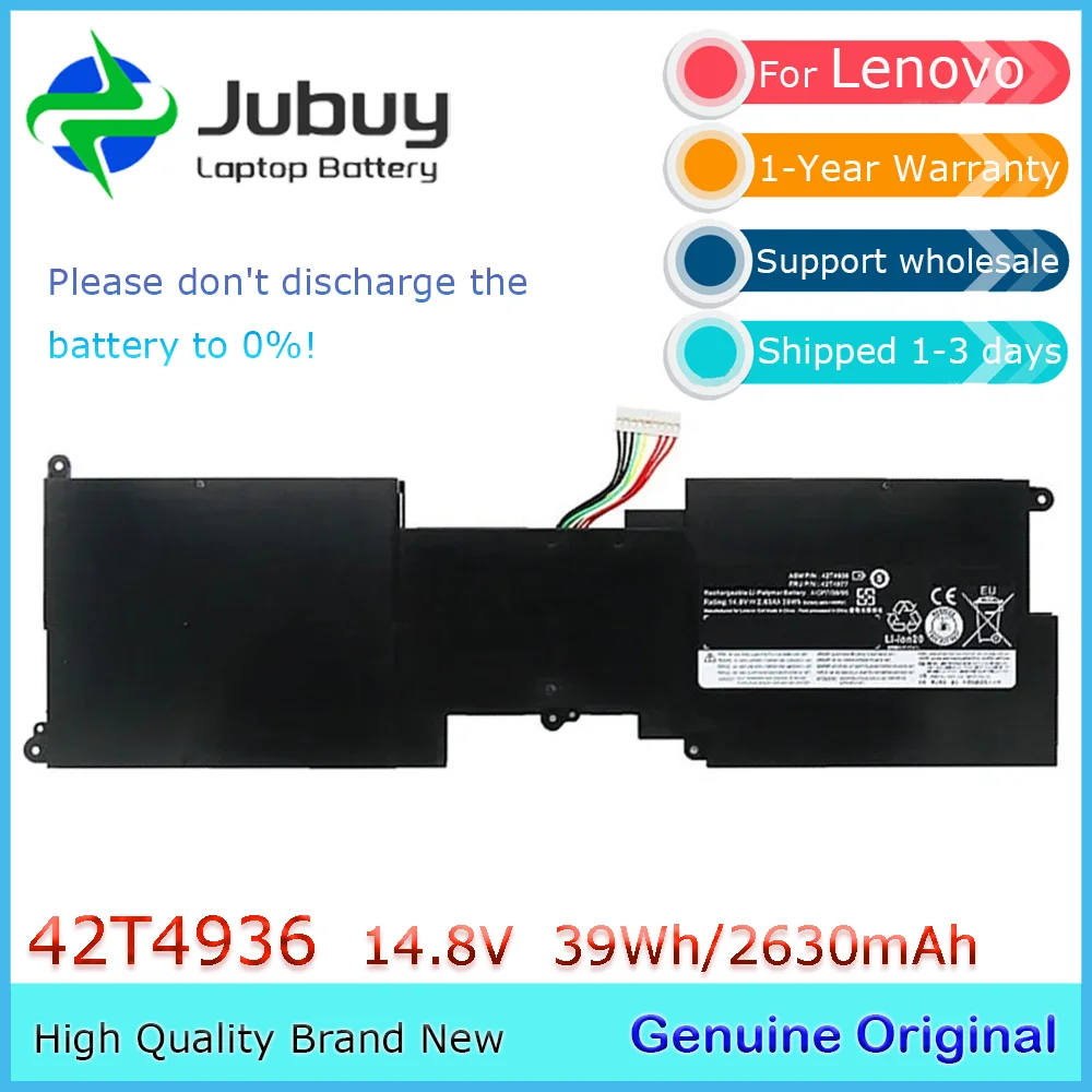 42T4936 Оригинальный аккумулятор для ноутбука 14,8 В 39 Втч для Lenovo ThinkPad X1 2011, поколение 1-го TP00025A 42T4977
42T4936 Оригинальный аккумулятор для ноутбука 14,8 В 39 Втч для Lenovo ThinkPad X1 2011, поколение 1-го TP00025A 42T4977