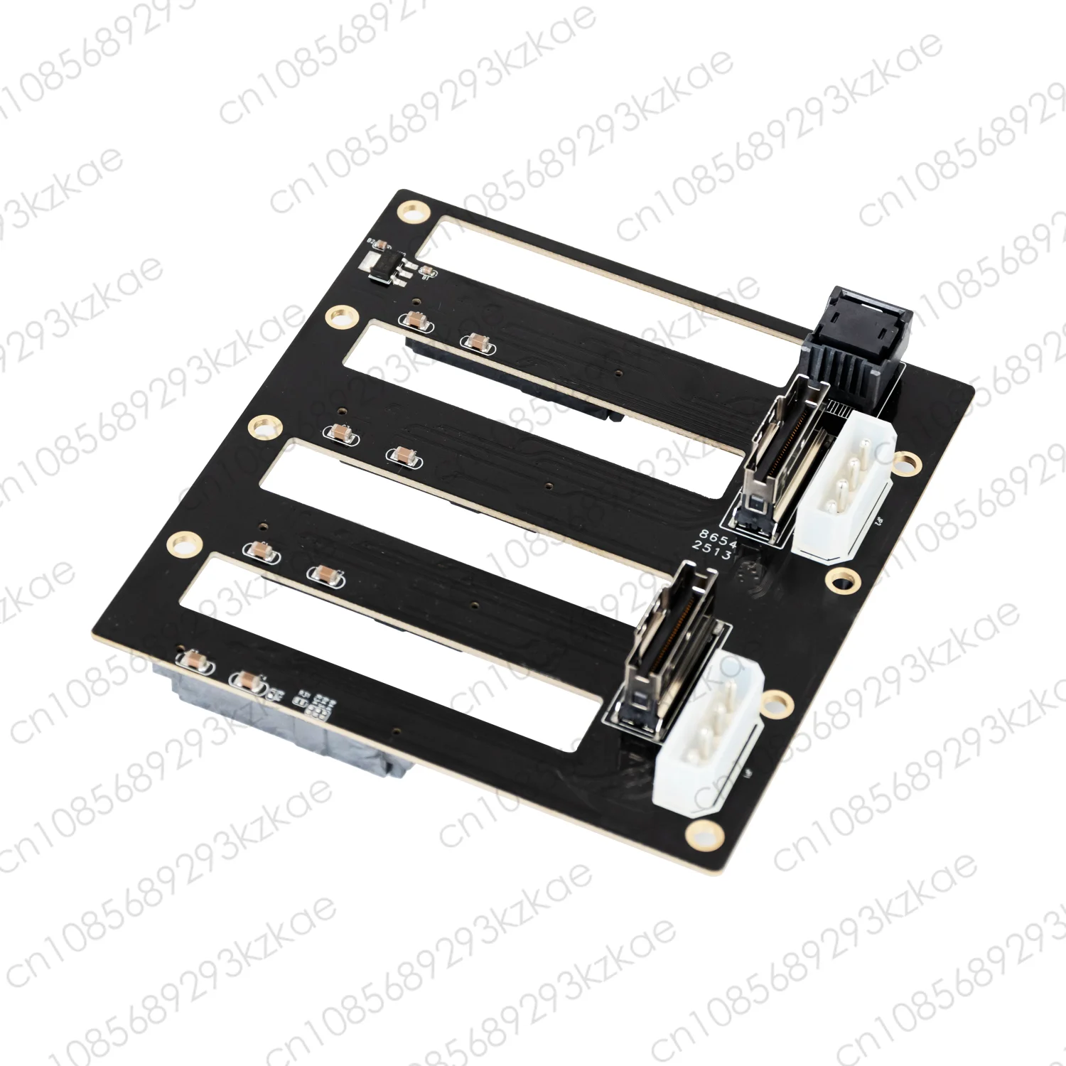 Seat specific SATA/SAS/U2 three in one hard drive backplane
Seat specific SATA/SAS/U2 three in one hard drive backplane