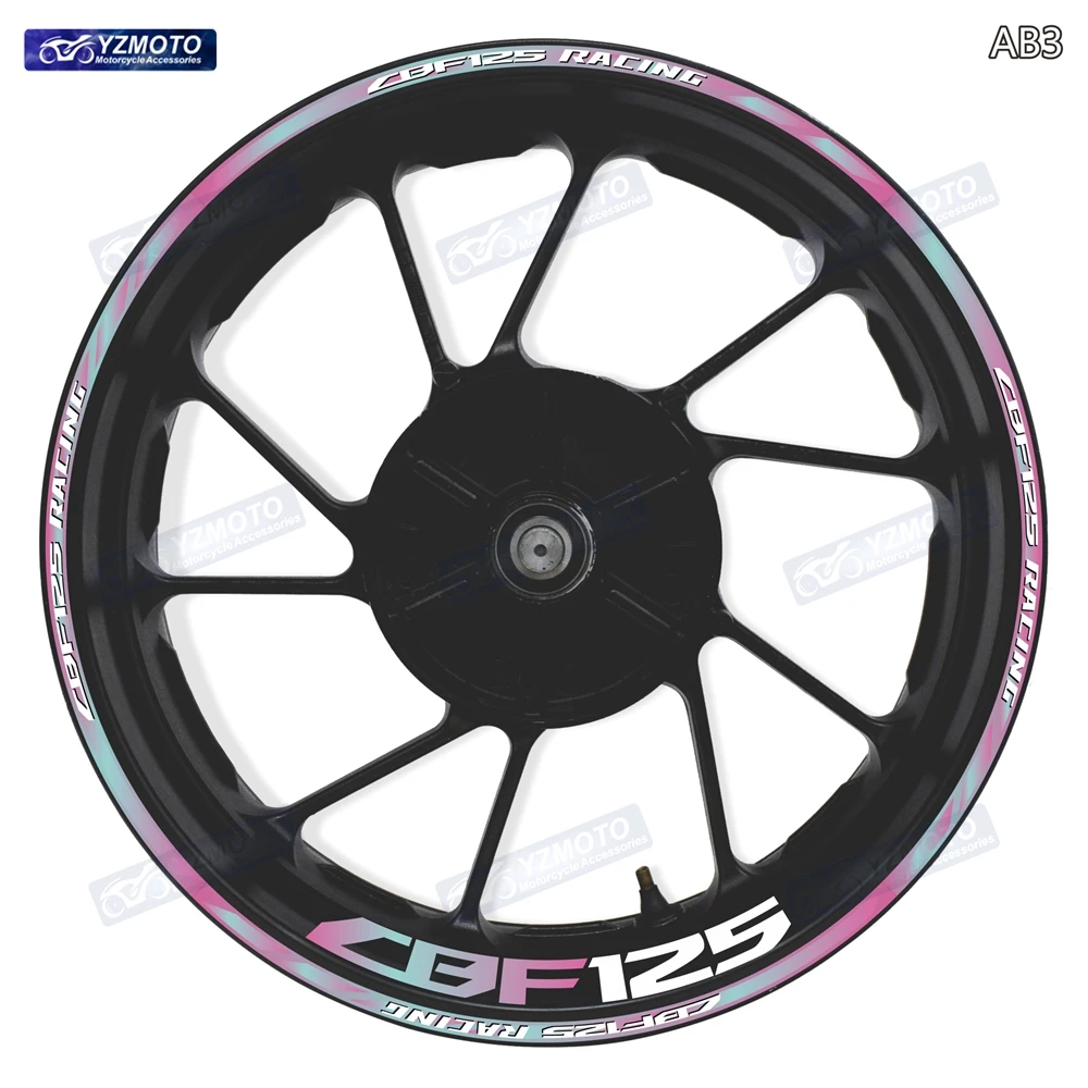 For CBF125 CBF 125 Motocycle Accessories Wheel Hub Sticker Front And Rear 17-inch Decal Reflective Rim Decoration Stickers
For CBF125 CBF 125 Motocycle Accessories Wheel Hub Sticker Front And Rear 17-inch Decal Reflective Rim Decoration Stickers