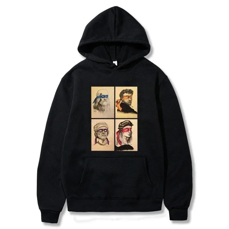 2024 Men's Hoodie Funny Italian Turtles Art Lovers Gift Renaissance Ninja Artists Summer Cotton Pullover Graphic Streetwear
2024 Men's Hoodie Funny Italian Turtles Art Lovers Gift Renaissance Ninja Artists Summer Cotton Pullover Graphic Streetwear