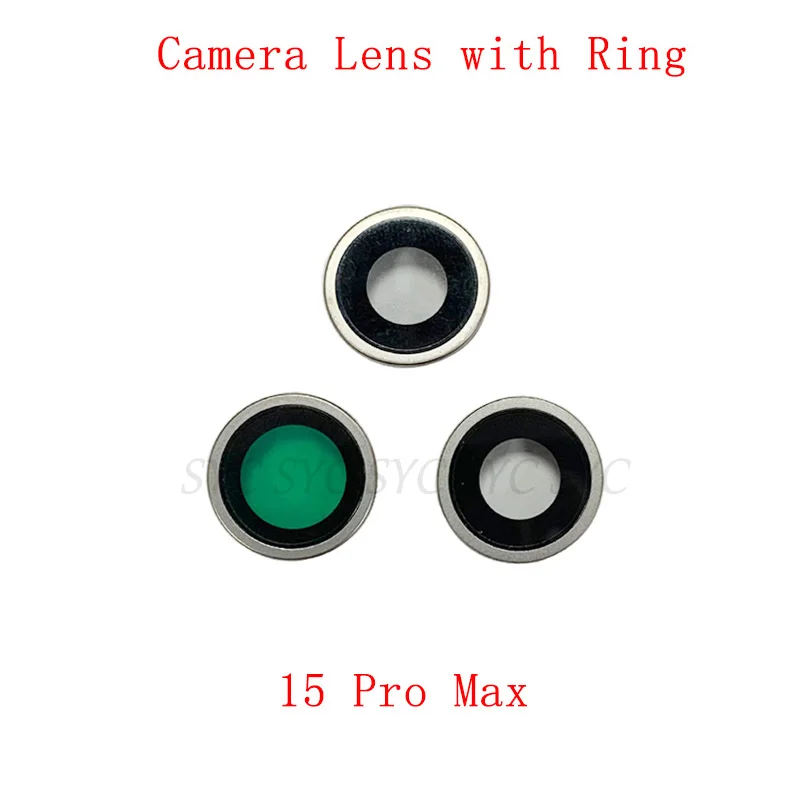 Rear Camera Lens Glass with Ring For iPhone 15 Pro Max Back Camera Lens Repair Parts
Rear Camera Lens Glass with Ring For iPhone 15 Pro Max Back Camera Lens Repair Parts