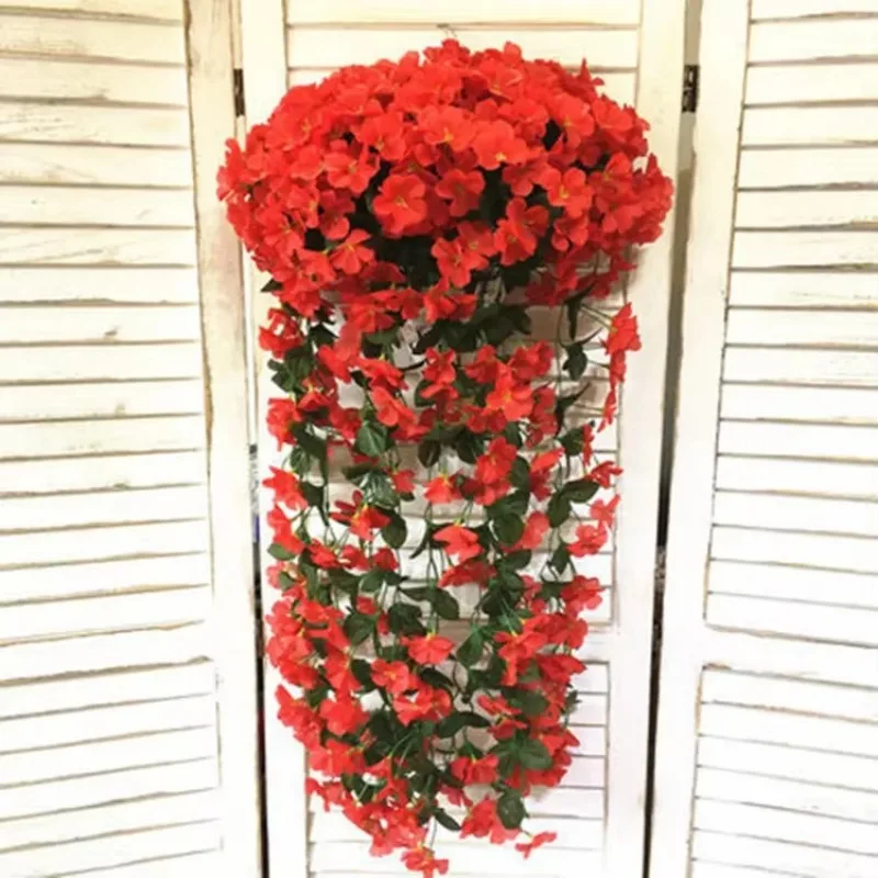Artificial Flowers Simulated Violet Vine Plastic Flower Decoration Simulated Green Plant Wall Hanging Basket Wall Flower Vine
Artificial Flowers Simulated Violet Vine Plastic Flower Decoration Simulated Green Plant Wall Hanging Basket Wall Flower Vine