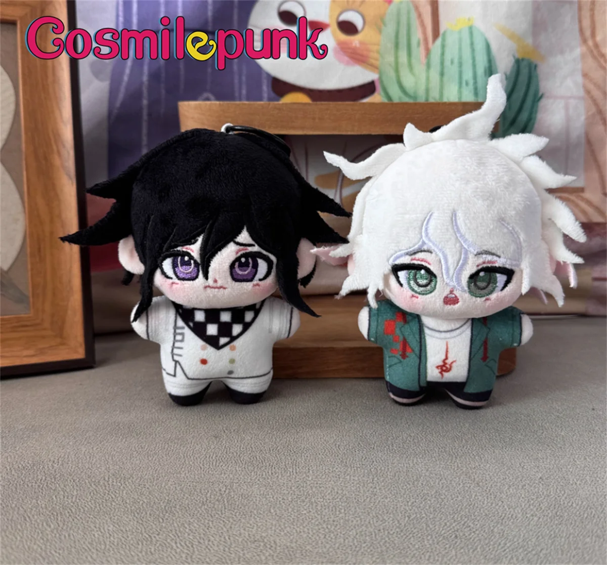 Anime Kokichi Oma Nagito Komaeda Nanami ChiaKi 10cm Plush Doll Toy Keychain Cute Cosplay Fan Gift
Anime Kokichi Oma Nagito Komaeda Nanami ChiaKi 10cm Plush Doll Toy Keychain Cute Cosplay Fan Gift