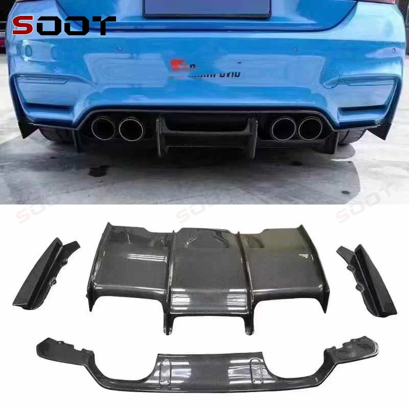 For BMW M3 M4 F80 F82 F83 2014-2020 Carbon Fiber Back lip Diffuser Back Bumper Shunt Spoiler PSM Style Upgrade Car Auto Parts
For BMW M3 M4 F80 F82 F83 2014-2020 Carbon Fiber Back lip Diffuser Back Bumper Shunt Spoiler PSM Style Upgrade Car Auto Parts