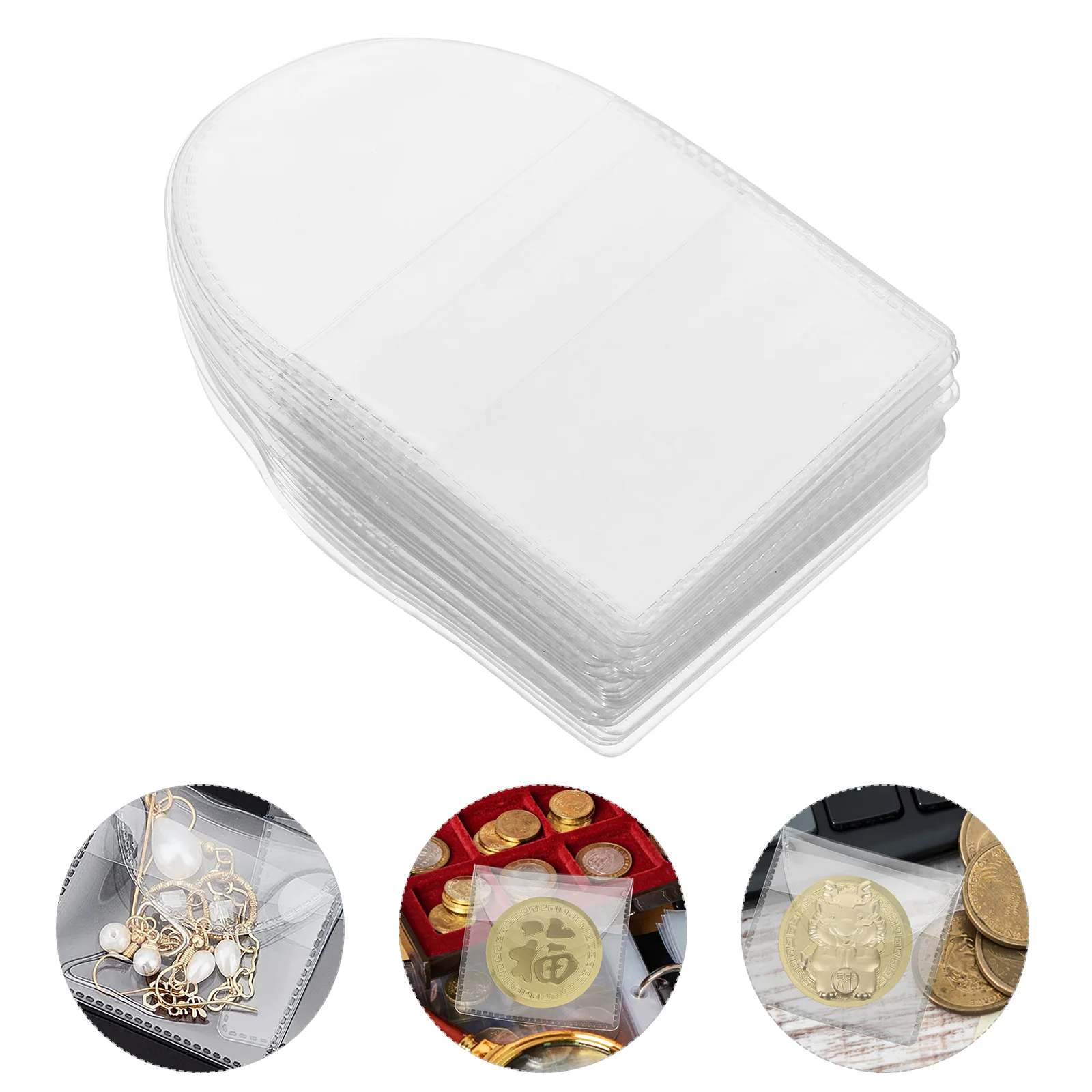 40pcs Transparent Badge Bag PVC Coin Storage Holder 5 5x5 2x3 8 Clear Money Collection Sleeve Plastic Organizer
40pcs Transparent Badge Bag PVC Coin Storage Holder 5 5x5 2x3 8 Clear Money Collection Sleeve Plastic Organizer
