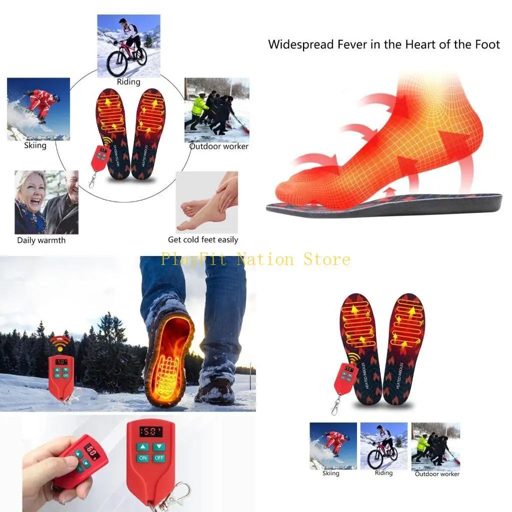 242F Беспроводные стельки с подогревом, электрические аккумуляторные подушечки для обуви, теплые для ног в холодную погоду
242F Беспроводные стельки с подогревом, электрические аккумуляторные подушечки для обуви, теплые для ног в холодную погоду