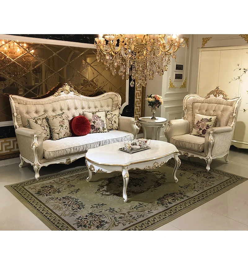 European style cloth sofa 123 combination simple light luxury sofa small family solid wood carved household
European style cloth sofa 123 combination simple light luxury sofa small family solid wood carved household