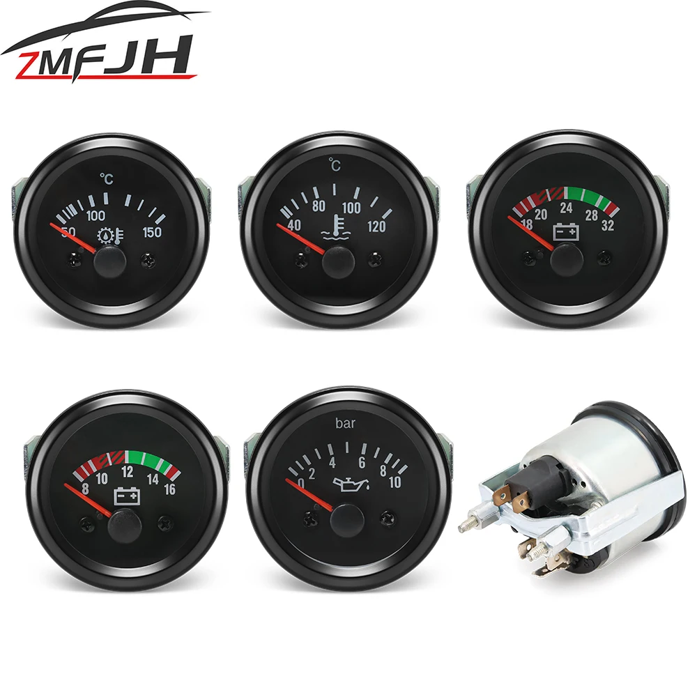 52mm Digital Oil Pressure Meter 8-16V/16-32V Voltage Gauge Oil Temp/Water Temp Meter For Diesel Car 24V LED Indicator Meter
52mm Digital Oil Pressure Meter 8-16V/16-32V Voltage Gauge Oil Temp/Water Temp Meter For Diesel Car 24V LED Indicator Meter