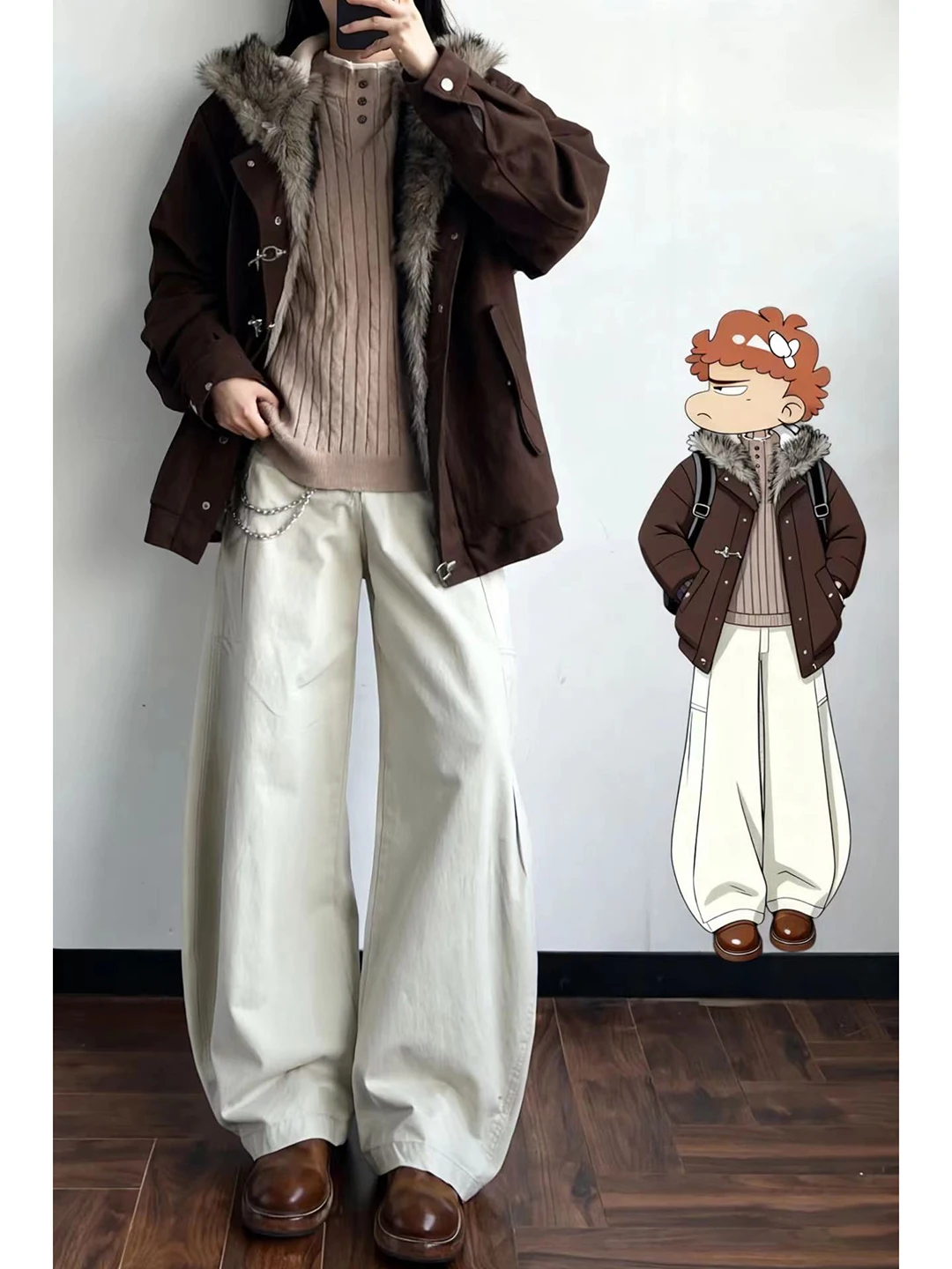 Cool ort Fce Lined Cotton Jaet with Stand Collar And Pants Men's Winter Sports Casual Wear Full Set by Oumulong
Cool ort Fce Lined Cotton Jaet with Stand Collar And Pants Men's Winter Sports Casual Wear Full Set by Oumulong