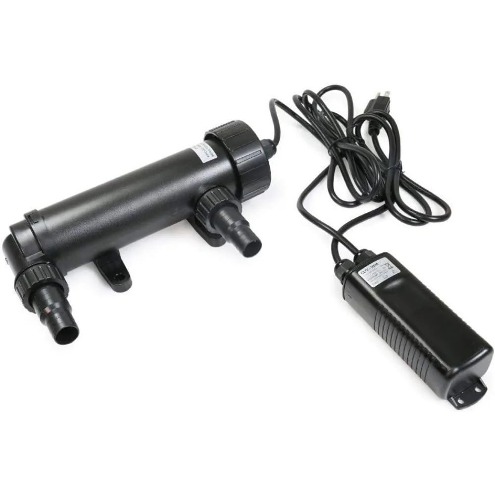 9W UV Ultraviolet Light Clarifier Filter – 20" Non-Submersible Lamp for Koi Ponds, Fish Tanks, and Aquariums
9W UV Ultraviolet Light Clarifier Filter – 20" Non-Submersible Lamp for Koi Ponds, Fish Tanks, and Aquariums