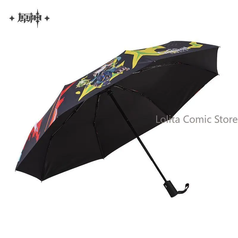 Anime Aenuine Genshin Impact Natlan Kinich Mualani Sun Parasol Collapsible Sunny Rain Dual-Use Vinyl Automatic Sunshade Umbrella
Anime Aenuine Genshin Impact Natlan Kinich Mualani Sun Parasol Collapsible Sunny Rain Dual-Use Vinyl Automatic Sunshade Umbrella