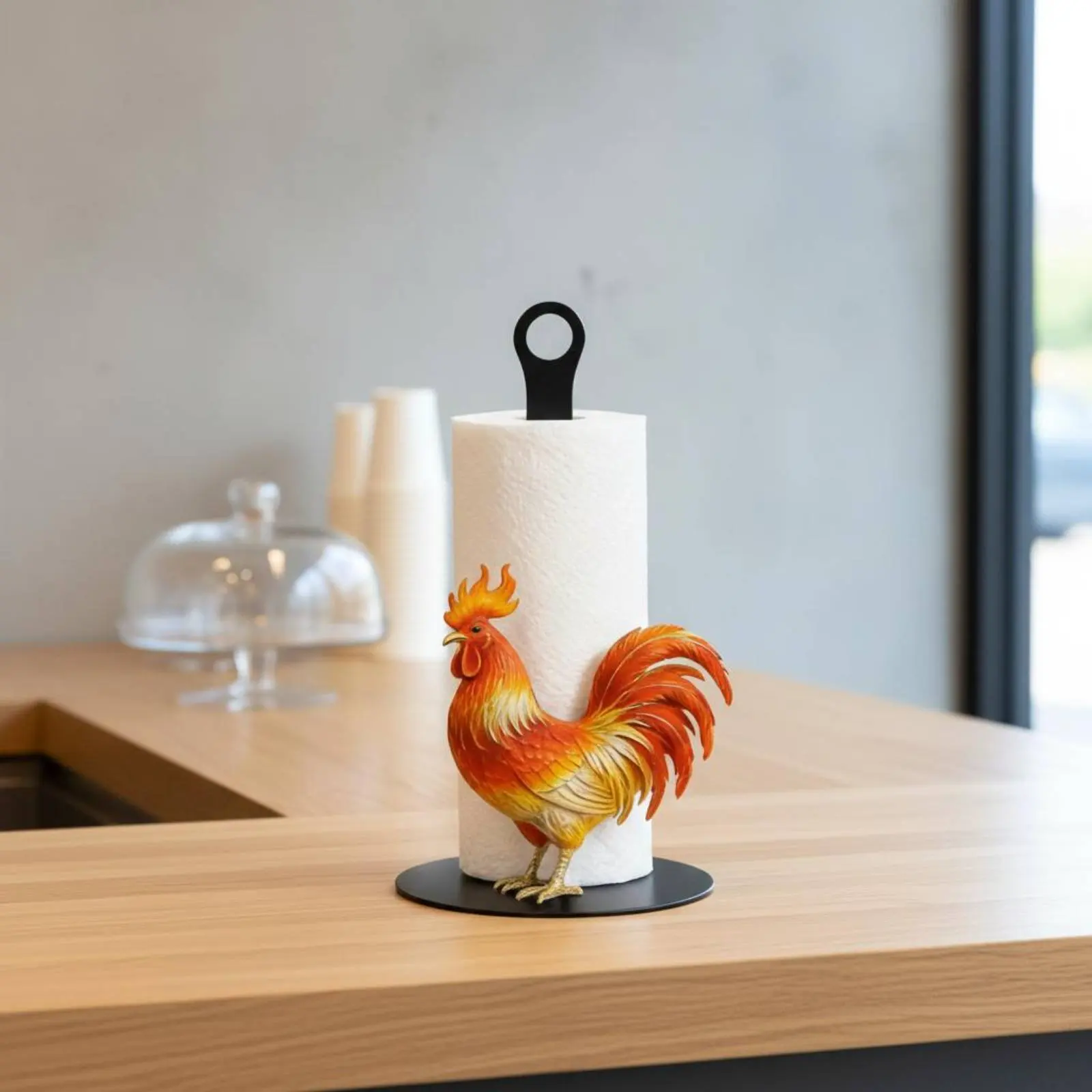 Freestanding Paper Towel Stand Easy Carry Handle Farmhouse Paper Towel Dispenser Chicken Kitchen Roll Stand Weighted Base
Freestanding Paper Towel Stand Easy Carry Handle Farmhouse Paper Towel Dispenser Chicken Kitchen Roll Stand Weighted Base