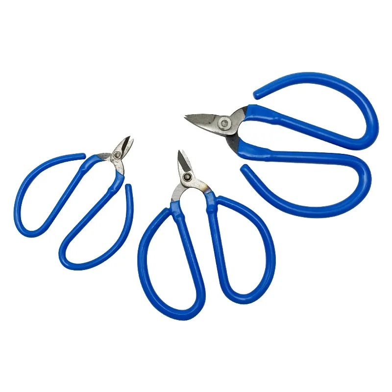 Blue Handle Metal Scissor Cutting Pliers for Gold Siver Jewelry - DIY Short-Nose Jewelry CuttingTool
Blue Handle Metal Scissor Cutting Pliers for Gold Siver Jewelry - DIY Short-Nose Jewelry CuttingTool