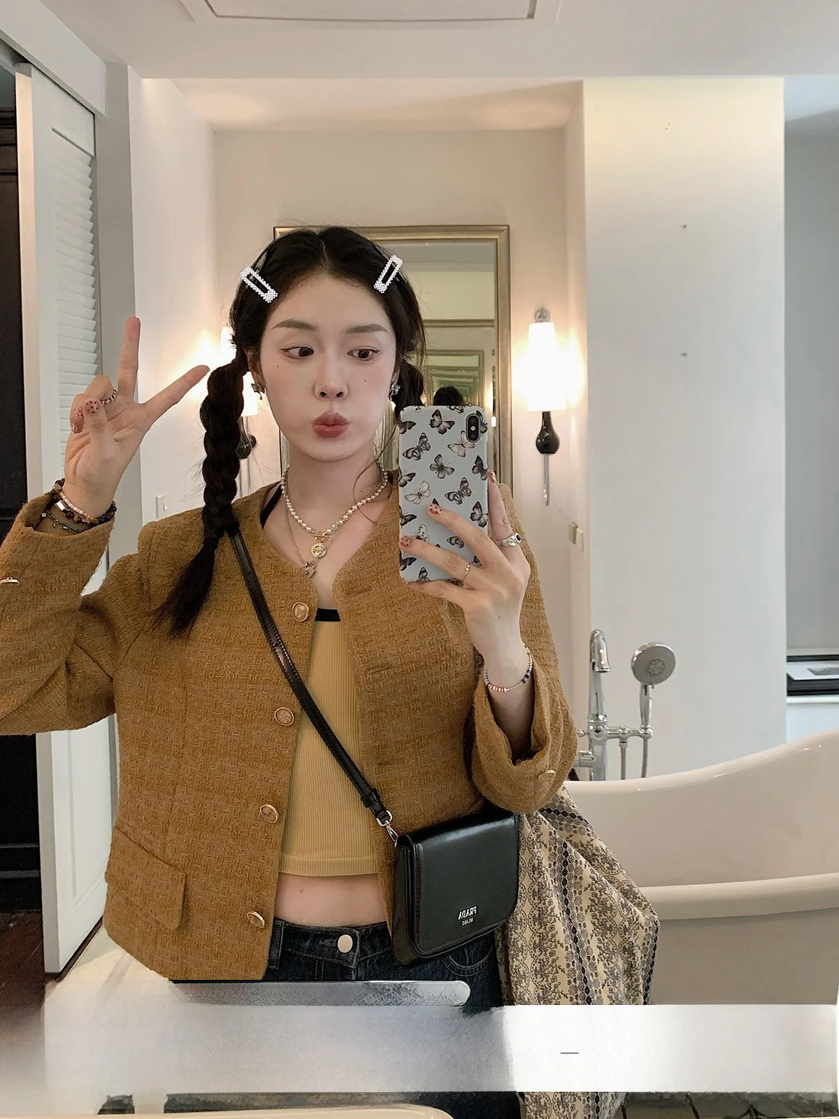 Stberry Jump round Ne Long Sve ort Coat Women's Loose Fit Luxury Feel Spring Outfit Commute Sle Polyester Fiber
Stberry Jump round Ne Long Sve ort Coat Women's Loose Fit Luxury Feel Spring Outfit Commute Sle Polyester Fiber