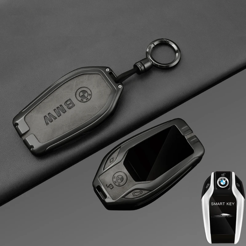 New Car Remote Key Fob Cover Case Holder For BMW F20 G20 G30 X1 X3 X4 X5 G05 X6 X7 G11 F15 F16 G01 G02 Keychain Auto Accessories
New Car Remote Key Fob Cover Case Holder For BMW F20 G20 G30 X1 X3 X4 X5 G05 X6 X7 G11 F15 F16 G01 G02 Keychain Auto Accessories