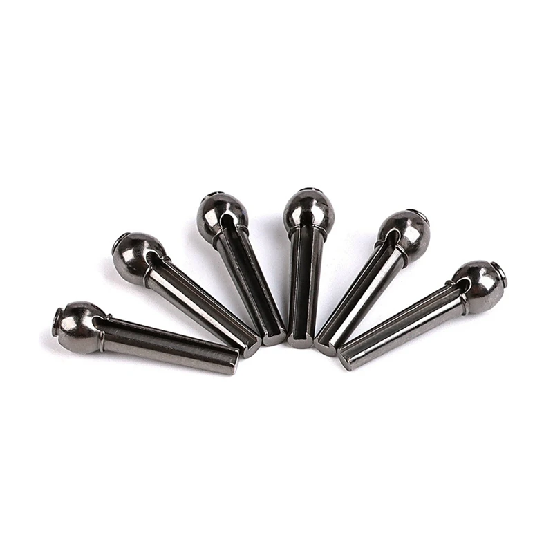 AA79 New 6Pcs Guitar Bridge Pins Saddle Nut Strings Nail Pegs For Folk Acoustic Guitar
AA79 New 6Pcs Guitar Bridge Pins Saddle Nut Strings Nail Pegs For Folk Acoustic Guitar