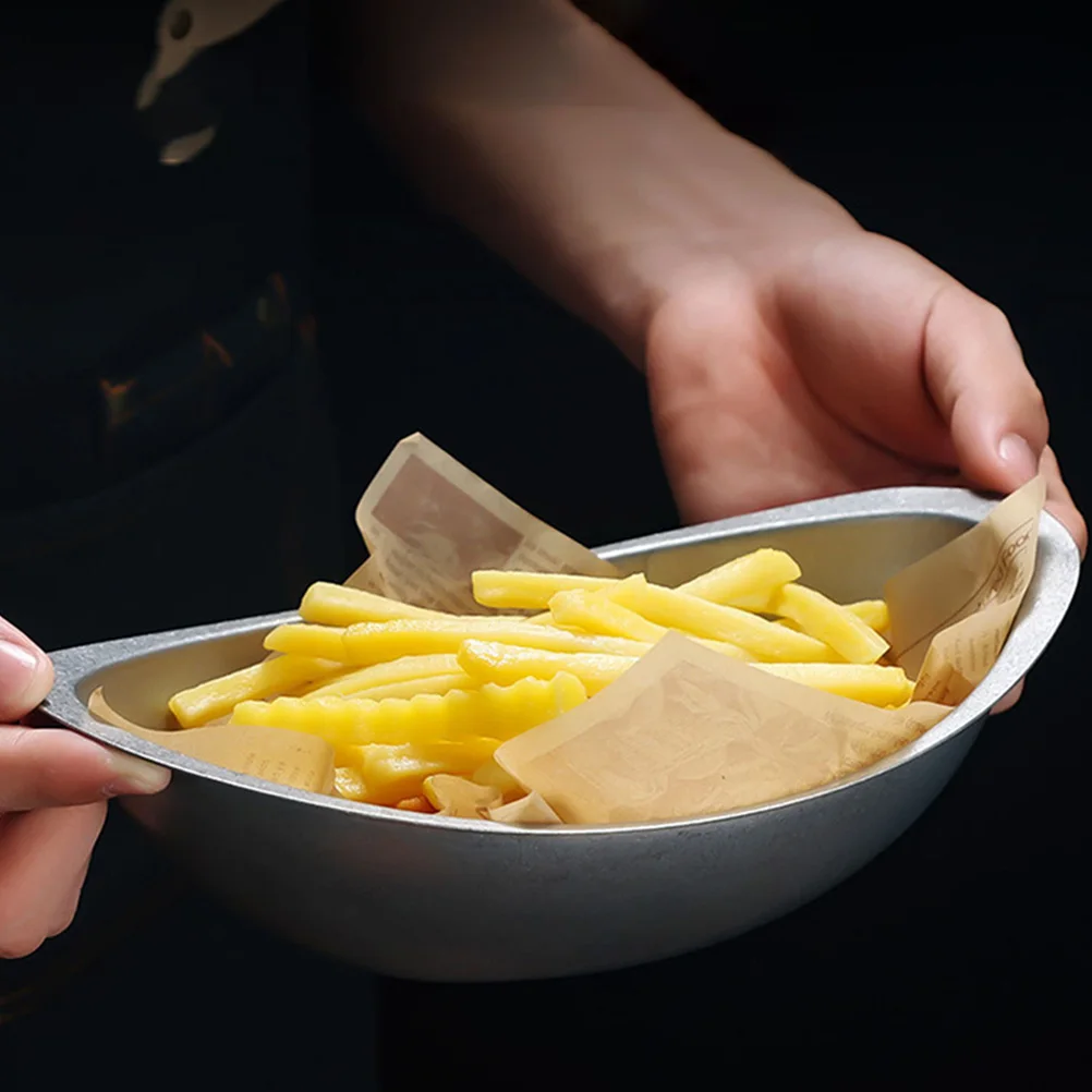 Stainless Steel Ingot Shaped Bowl Retro Style Small Size Salad Dessert Snack Container Multifunctional Kitchen Gadget Fruit Bowl
Stainless Steel Ingot Shaped Bowl Retro Style Small Size Salad Dessert Snack Container Multifunctional Kitchen Gadget Fruit Bowl