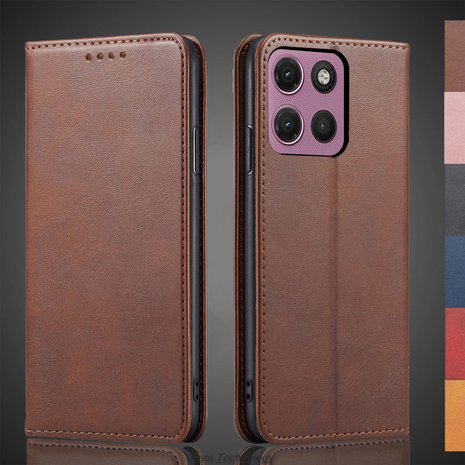 Magnetic attraction Leather Case for Motorola Moto G17 ( for Moto G17 Power ) Holster Flip Cover Wallet Bags Capa Fundas Coque
Magnetic attraction Leather Case for Motorola Moto G17 ( for Moto G17 Power ) Holster Flip Cover Wallet Bags Capa Fundas Coque