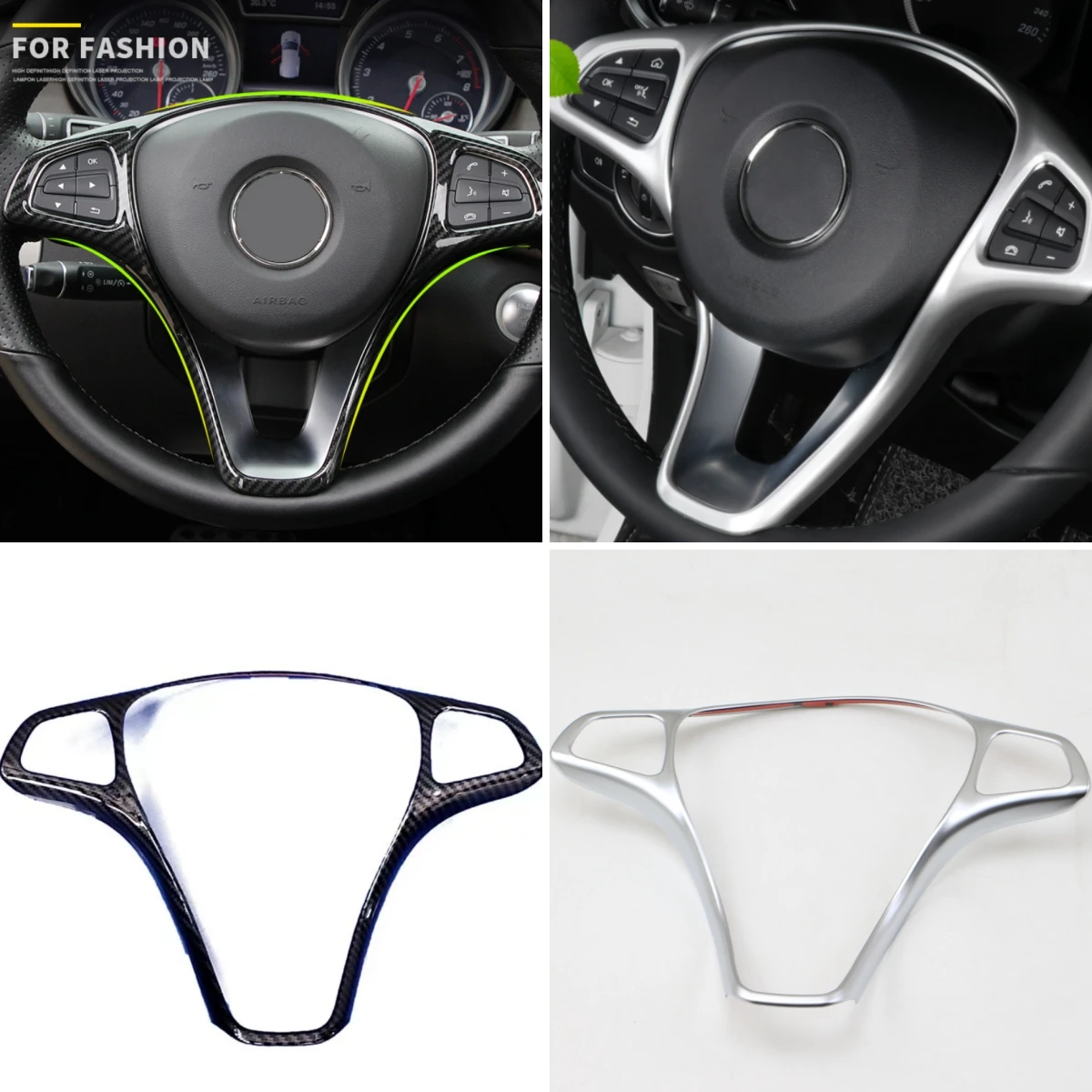 Car Steering Wheel Frame Decoration Cover Trim For Mercedes-Benz Vito W447 2014 - 2022 /GLC/2016 E Class Interior Accessories
Car Steering Wheel Frame Decoration Cover Trim For Mercedes-Benz Vito W447 2014 - 2022 /GLC/2016 E Class Interior Accessories