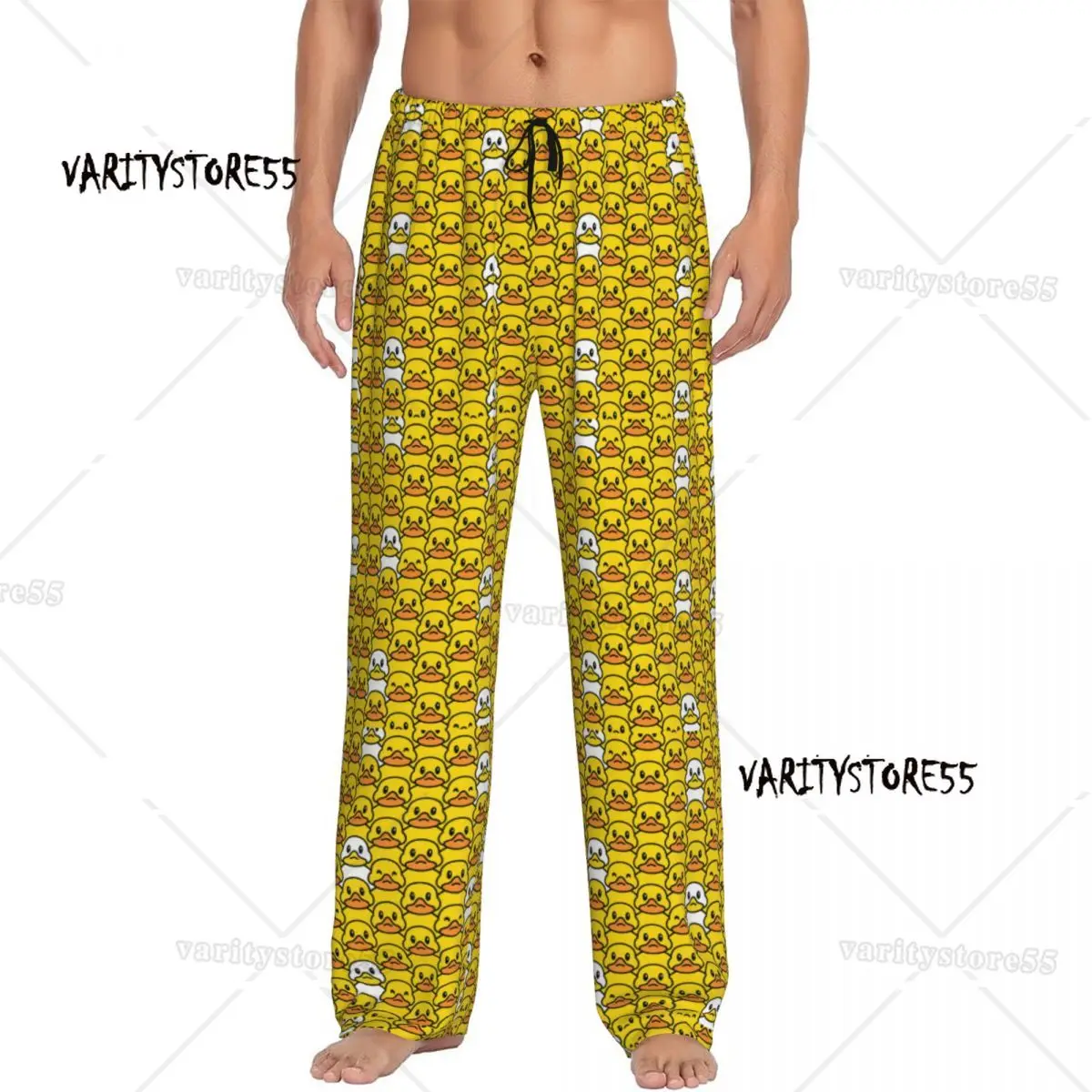 Классические пижамные штаны с рисунком резиновой утки на заказ, мужские эластичные пижамные штаны для отдыха и сна с карманами
Классические пижамные штаны с рисунком резиновой утки на заказ, мужские эластичные пижамные штаны для отдыха и сна с карманами