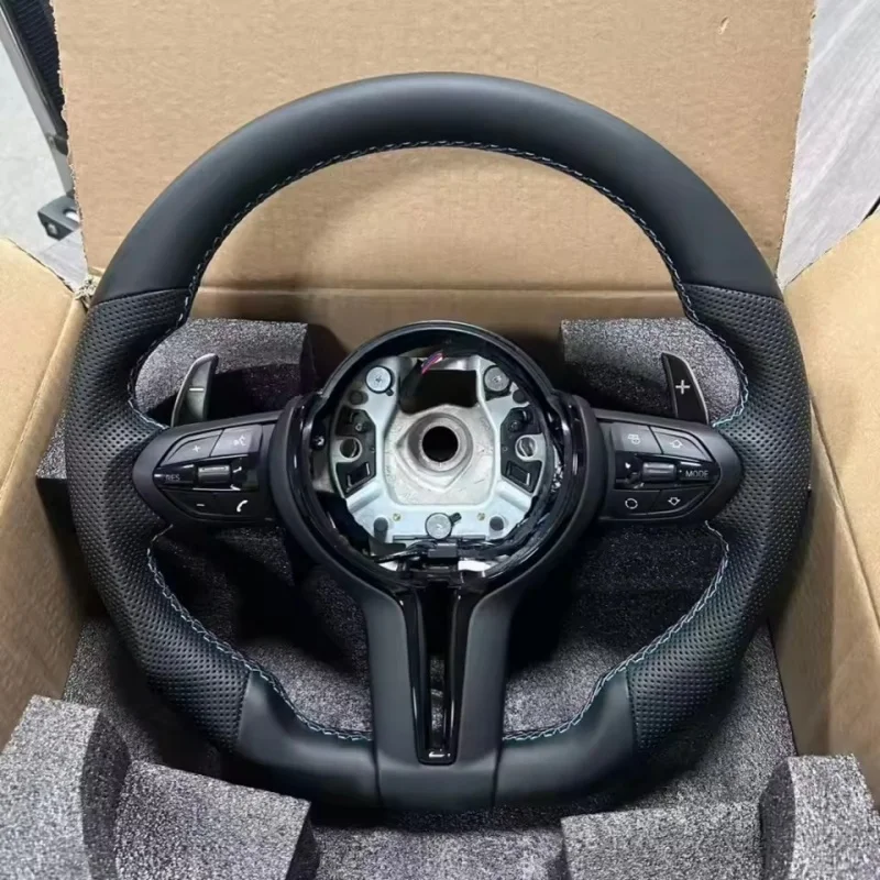Customized Microfiber Leather Car Steering Wheel For BMW F10 F20 F30 X1 X5 X3 M3E90 E70 M Sport Steering Wheel Accessories
Customized Microfiber Leather Car Steering Wheel For BMW F10 F20 F30 X1 X5 X3 M3E90 E70 M Sport Steering Wheel Accessories