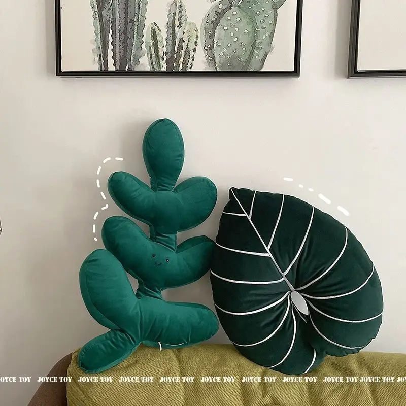 Nordic Ins Style Sofa Pillow Living Room Turtle Back Decoration Philodendron Bedroom Bedside Green Leaf Plant Cushion
Nordic Ins Style Sofa Pillow Living Room Turtle Back Decoration Philodendron Bedroom Bedside Green Leaf Plant Cushion