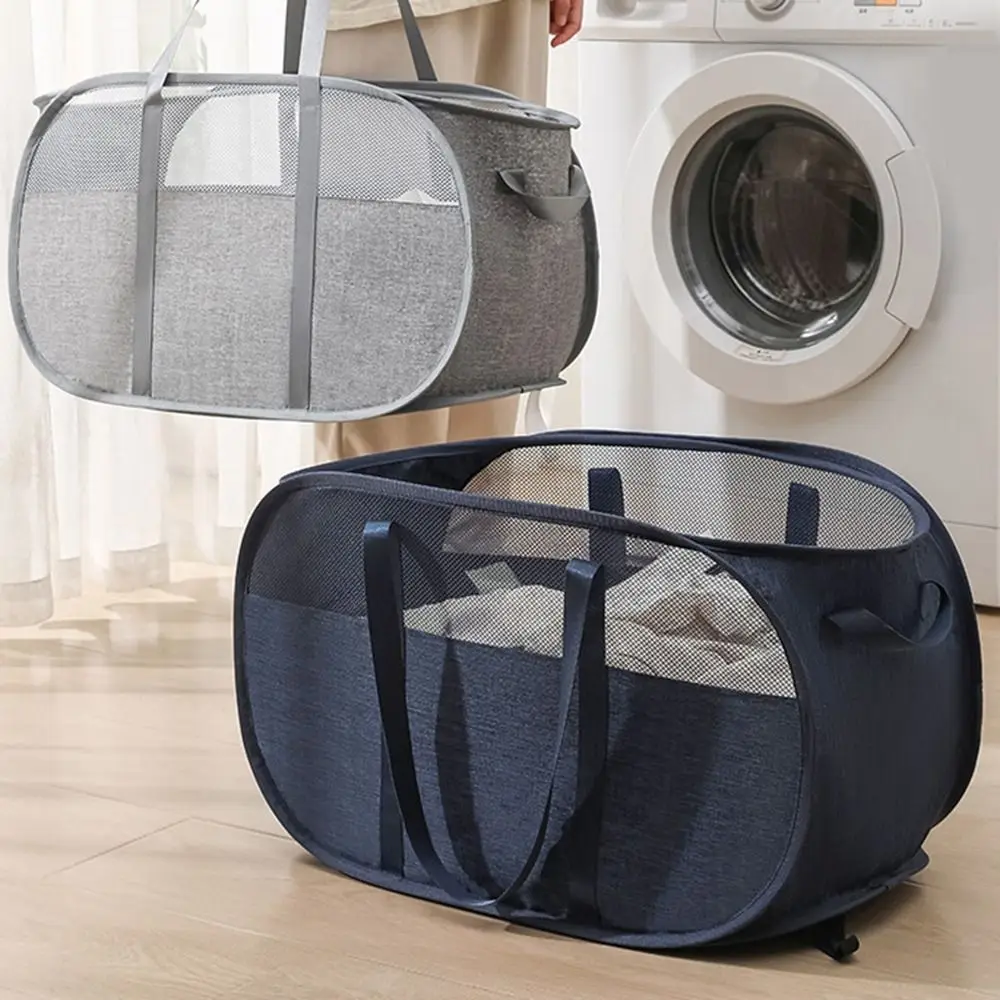 Large Capacity Folding Laundry Basket Breathable with Handle Clothes Toy Storage Basket Space Saving
Large Capacity Folding Laundry Basket Breathable with Handle Clothes Toy Storage Basket Space Saving