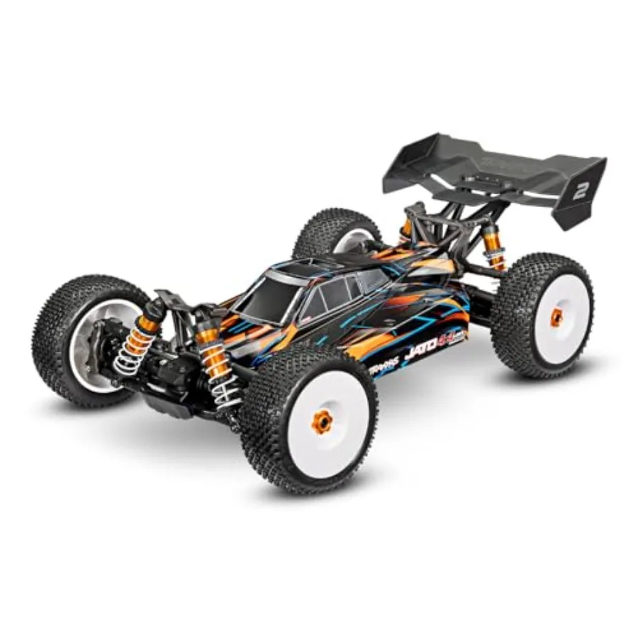 Jato 4X4 VXL-4s Orange for off-road racing, durable ABS plastic body, vibrant orange finish, high-speed brushless power system
Jato 4X4 VXL-4s Orange for off-road racing, durable ABS plastic body, vibrant orange finish, high-speed brushless power system
