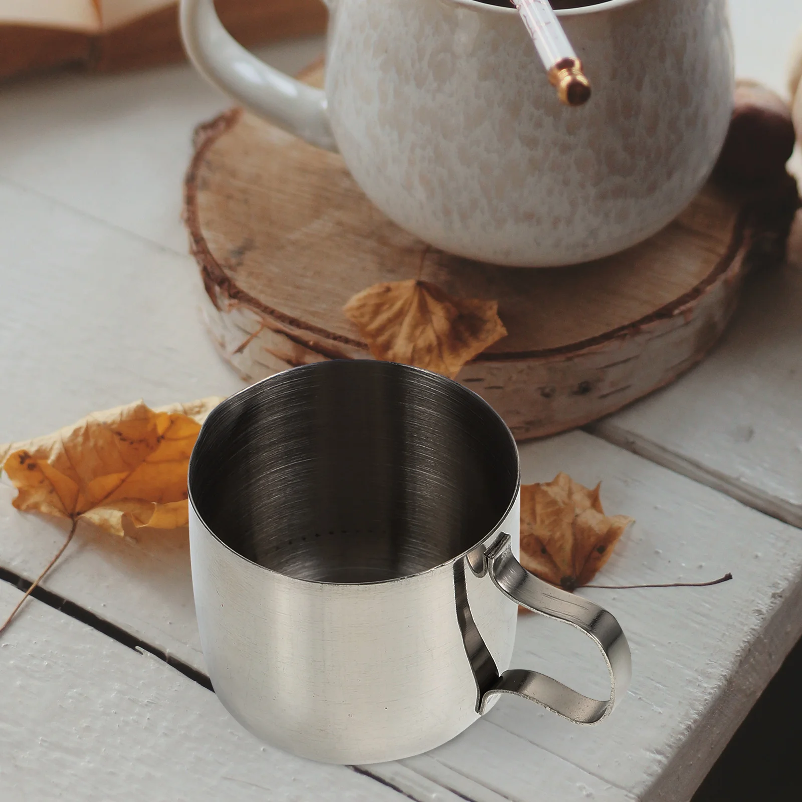 1Pcs Stainless Steel Coffee Cup Milk Cup Multipurpose Drink Mug with Comfortable Grip Perfect for Water Juice Use
1Pcs Stainless Steel Coffee Cup Milk Cup Multipurpose Drink Mug with Comfortable Grip Perfect for Water Juice Use