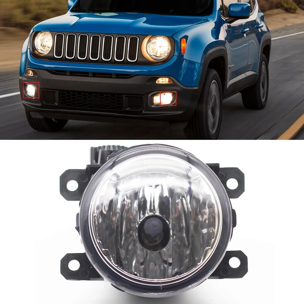 Fog Light Lamp With Bulbs For Jeep Renegade 2015-2020 Driver Side 68256470AA Passenger Side CH2592152 Fog Driving Light
Fog Light Lamp With Bulbs For Jeep Renegade 2015-2020 Driver Side 68256470AA Passenger Side CH2592152 Fog Driving Light