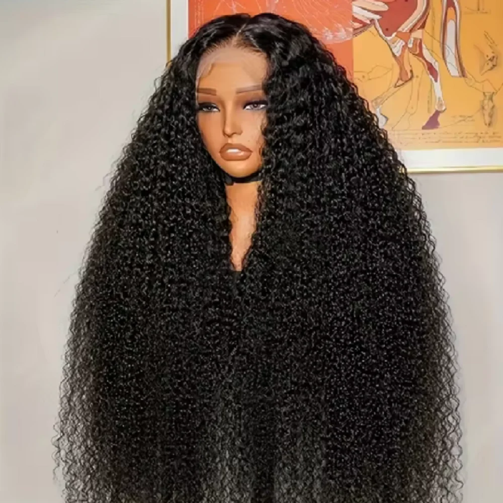 Soft Long 180Density Kinky Curly 26Inch Natural Black Deep Lace Front Wig For Women Babyhair Glueless Preplucked Daily
Soft Long 180Density Kinky Curly 26Inch Natural Black Deep Lace Front Wig For Women Babyhair Glueless Preplucked Daily